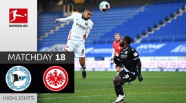 Bundesliga: Bielefeld 1 - 5 Frankfurt (2020-2021)