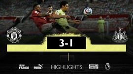 Premier League: Man Utd 3 - 1 Newcastle (2020-2021)