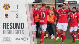 Liga NOS: Nacional 1 - 3 Santa Clara (2020-2021)