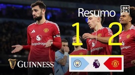 Premier League: Man City 1 - 2 Man Utd (2024-2025)