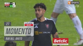 Liga Portugal Betclic: Casa Pia vs CF Estrela Amadora, Jogada Rafael Brito, 27' (2024-2025)
