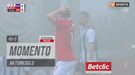 Liga Portugal Betclic: Nacional vs Benfica, Jogada Akturkoglu, 48' (2024-2025)