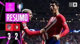 Liga Campeões: Atlético Madrid 3 - 2 Feyenoord (2023-2024)