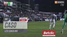 Liga Portugal Betclic: CF Estrela Amadora vs Rio Ave, Caso Léo Cordeiro, 68' (2024-2025)