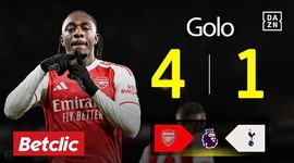 Premier League: Arsenal vs Tottenham, Golo 4-1 Eze (2025-2026)