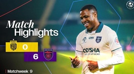 Indian Super League: Hyderabad FC 0 - 6 Odisha FC (2024-2025)