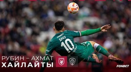 Premier Liga: Rubin 2 - 0 Akhmat Grozny (2024-2025)
