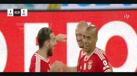 Liga Portugal Betclic: Benfica (4-0) V. Guimarães, Golo Aursnes (VAR), 46m (2023-2024)