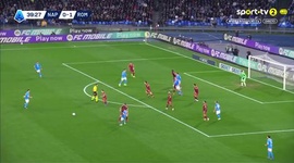 Serie A: Napoli vs Roma, Golo 1-1 L. Spinazzola (2025-2026)