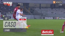 Liga Portugal Betclic: V. Guimarães vs Gil Vicente, Caso Samu, 18' (2024-2025)