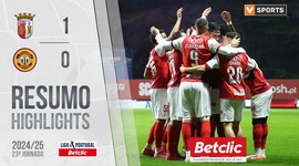 Liga Portugal Betclic: Sp. Braga 1 - 0 Nacional (2024-2025)