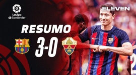 La Liga: Barcelona 3 - 0 Elche (2022-2023)