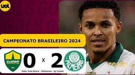 Brasileirão: Cuiabá 0 - 2 Palmeiras (2024)