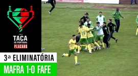 Taça de Portugal Placard: Mafra 1 - 0 a.p Fafe (2019-2020)