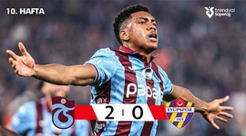 Super Ligi: Trabzonspor 2 - 0 Eyüpspor (2025-2026)