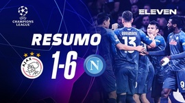 Liga Campeões: Ajax 1 - 6 Napoli (2022-2023)