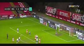 Liga NOS: Sp. Braga (2-2) FC Porto, Golo Gaitán, 94m (2020-2021)