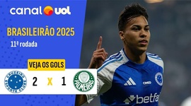 Brasileirão: Cruzeiro 2 - 1 Palmeiras (2025)
