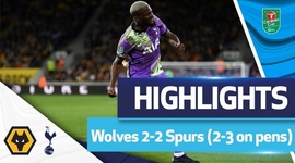 League Cup: Wolves 2 - 3 g.p Tottenham (2021-2022)
