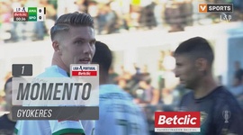 Liga Portugal Betclic: CF Estrela Amadora vs Sporting, Jogada Gyokeres, 1' (2024-2025)