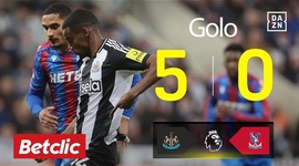Premier League: Newcastle vs Crystal Palace, Golo 5-0 Isak (2024-2025)