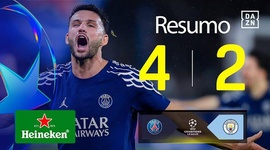 Liga Campeões: PSG 4 - 2 Man City (2024-2025)