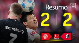 Bundesliga: Mainz 2 - 2 SC Freiburg (2024-2025)