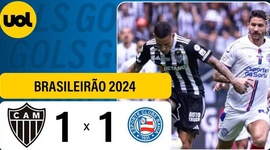 Brasileirão: Atlético-MG 1 - 1 Bahia (2024)
