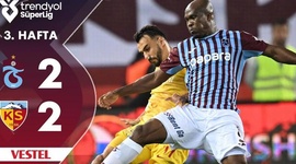 Super Ligi: Trabzonspor 2 - 2 Kayserispor (2024-2025)