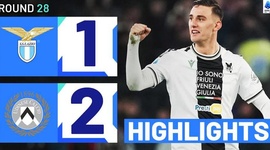 Serie A: Lazio 1 - 2 Udinese (2023-2024)