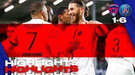 Ligue 1: Clermont Foot 1 - 6 PSG (2021-2022)