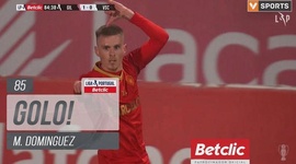 Liga Portugal Betclic: Gil Vicente vs V. Guimarães, Golo 1-0 M. Dominguez (2023-2024)