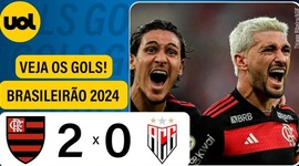 Brasileirão: Flamengo 2 - 0 Atlético-GO (2024)