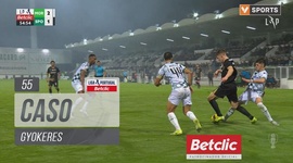 Liga Portugal Betclic: Moreirense vs Sporting, Caso Gyokeres, 55' (2024-2025)