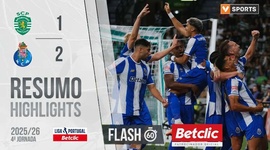 Liga Portugal Betclic: Sporting 1 - 2 FC Porto (2025-2026)