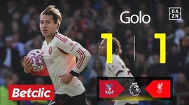 Premier League: Crystal Palace vs Liverpool, Golo 1-1 Chiesa (2025-2026)