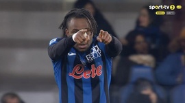 Serie A: Atalanta vs Napoli, Golo 2-2 A. Lookman (2024-2025)