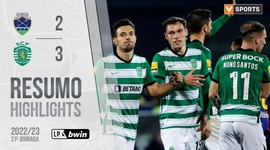 Liga Portugal Bwin: Desp. Chaves 2 - 3 Sporting (2022-2023)