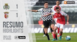 Liga Portugal Bwin: Boavista 1 - 1 Sp. Braga (2021-2022)