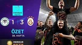 Super Ligi: Konyaspor 1 - 3 Galatasaray (2023-2024)