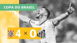 Copa do Brasil: Corinthians 4 - 0 Santos (2022)