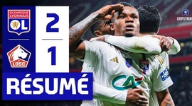 Coupe de France: Lyon 2 - 1 Lille (2023-2024)