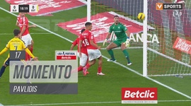 Liga Portugal Betclic: Benfica vs Estoril, Jogada Pavlidis, 17' (2024-2025)