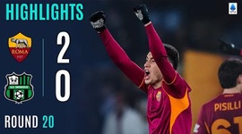 Serie A: Roma 2 - 0 Sassuolo (2025-2026)