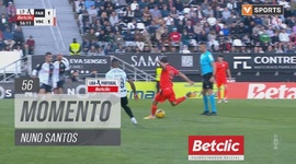 Liga Portugal Betclic: Farense vs V. Guimarães, Jogada Nuno Santos, 56' (2024-2025)