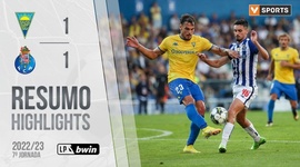 Liga Portugal Bwin: Estoril 1 - 1 FC Porto (2022-2023)