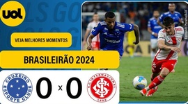 Brasileirão: Cruzeiro 0 - 0 Internacional (2024)