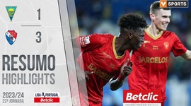 Liga Portugal Betclic: Estoril 1 - 3 Gil Vicente (2023-2024)