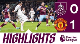 Premier League: Burnley 0 - 1 Man Utd (2023-2024)