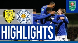 League Cup: Burton Albion 1 - 3 Leicester (2019-2020)